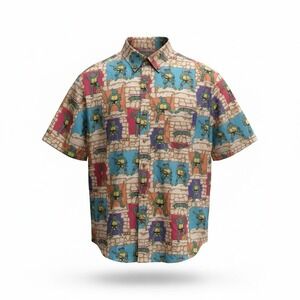 RSVLTS Teenage Mutant Ninja Turtles TMNT Cowabunga Kunuflex Shirt Sz 4xl